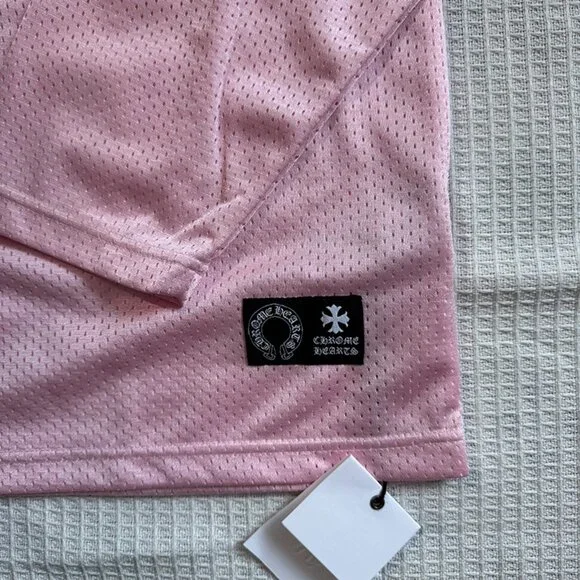 Chrome Hearts Love You Mesh Warm Up Jersey 'Pink'